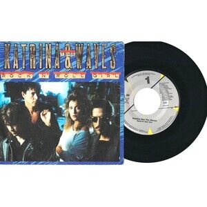 Katrina & The Waves 45 RPM PS - Rock 'n' Roll Girl / Rene (Live) - SBK VG
